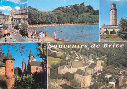 Navigation Sailing Vessels & Boats Themed Postcard Souvenir De Brive - Voiliers