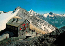 12872250 Saas Grund Britanniahuette Saastal Allalinhorn Mattmarksee Walliser Alp - Other & Unclassified