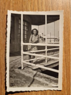 19015 A.  Fotografia D'epoca Donna Mare Aa "50 Italia - 8,5x6 - Personas Anónimos