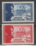 PAIRE  Des N°565 Et 566 Neufs** TBE Cote 26€ - Unused Stamps