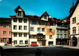 12863441 St Gallen SG Haus Greif Fresko Von W. Koch Restaurant Klosterhof  St Ga - Other & Unclassified