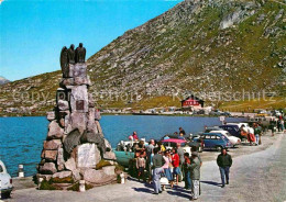 12863322 San Gottardo Passo Monumento A Guez Cantone Ticino San Gottardo - Altri & Non Classificati