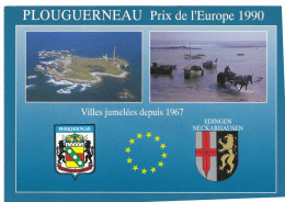 29 Plouguerneau Le Phare De L'ile Vierge Et Recolte Du Goemon Prix De L'europe 1990 - Plouguerneau