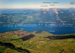 12860034 Thunersee Panorama Blick Vom Niesen Alpen Thun - Altri & Non Classificati