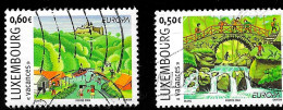 2004 Europa Michel LU 1640 - 1641 Stamp Number LU 1143 - 1144 Yvert Et Tellier LU 1590 - 1591 Used - Usati