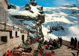 12859772 Engelberg OW Sonnenterrasse Gletscher-Restaurant Stand Engelberg OW - Andere & Zonder Classificatie