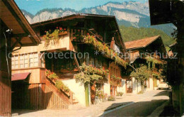 12859328 Brienz BE Alte Haeuser An Der Brunnengasse Brienz - Altri & Non Classificati