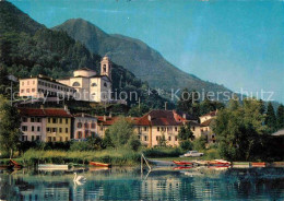 12858904 Magadino Ansicht Vom Lago Maggiore Aus Magadino - Altri & Non Classificati