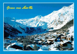 12858401 Saas-Fee Mit Allalinhorn Feegletscher Alphubel Saas Fee - Sonstige & Ohne Zuordnung