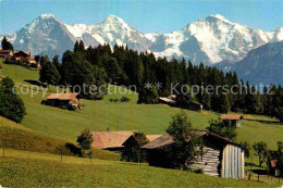 12857338 Beatenberg Waldegg Mit Eiger Moench Jungfrau Beatenberg - Altri & Non Classificati