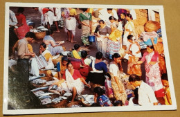 Carte Postale - Inde - Goa - Scène De Marché - Circulé En 2014 - India