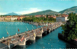 12855268 Geneve GE Pont Du Mont Blanc Et Le Mont Blanc Geneve - Autres & Non Classés