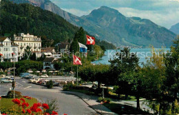 12853878 Weggis Vierwaldstaettersee Uferstrasse Hotel Kurort Mit Rigi Weggis - Sonstige & Ohne Zuordnung