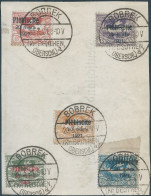 Germany-Deutschland,Plebiscite Territories,Slesia,1921Overprinted"Plébiscite 20 Mars 1921"10Pf-15Pf-20Pf-30Pf-40Pf - Silésie