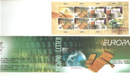 Belarus: Mint Booklet, EUROPA Stamps - Writing Letters, 2008, Mi#705-6, MNH. - Belarus