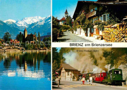 12853661 Brienz BE Brienzersee Rothorn Bahn Typisches Haus Brienz - Other & Unclassified