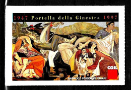 1997 Tessera Sindacato CGIL Confederazione Generale Italiana Del Lavoro - 1917-1997 Portella Della Ginestra - Tarjetas De Membresía