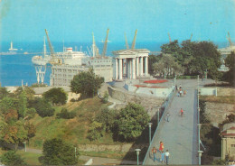 Navigation Sailing Vessels & Boats Themed Postcard Odessa Harbour Park - Veleros