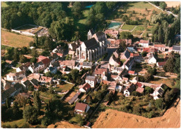 CPM DE SAINT-SULPICE-DE-FAVIÈRES  (ESSONNE)  LE VILLAGE  -  LA BASILIQUE - Saint Sulpice De Favieres