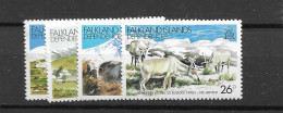 1982 MNH Falkland Islands Dependencies Mi 102-05 Postfris** - Falkland Islands