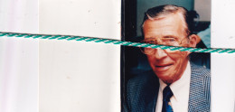 Daniel De Moor-Westerlinck, Wetteren 1921, 1996. Foto - Obituary Notices