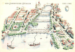 12829138 Zuerich ZH 600 Jahrfeier Illustration Zuerich - Otros & Sin Clasificación