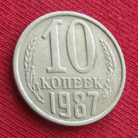 Russia 10 Kopecks 1987 Y# 130 Lt 679 Ussr Urss Russie Rusland Sowjetunion Rusia Kopeks Kopeek - Russia