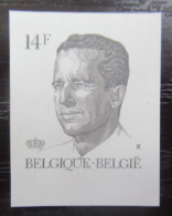 2352 'Velghe: Koning Boudewijn' - Ongetand - Côte: 35 Euro - 1981-2000