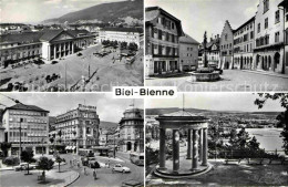 12824372 Biel Bienne Pavillon Brunnen Platz  Biel - Autres & Non Classés