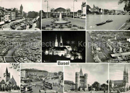 12819540 Basel BS Marktplatz Bahnhof Kleinhueninger Rheinhafen Spalentor Basel B - Autres & Non Classés