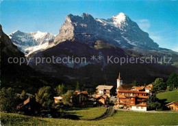 12819011 Grindelwald Mit Fiescherhoerner Eiger Grindelwald - Autres & Non Classés