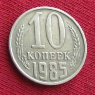 Russia 10 Kopecks 1985 Y# 130 Lt 621 Ussr Urss Russie Rusland Sowjetunion Rusia Kopeks Kopeek - Russia