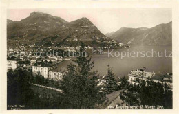 12805754 Lugano Lago Di Lugano Verso Il Monte Bre Lugano Lago Di Lugano - Andere & Zonder Classificatie