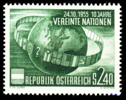 ÖSTERREICH 1955 Nr 1022 Postfrisch X2F4022 - Neufs