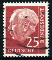 BRD DS HEUSS 1 Nr 186y Gestempelt X46B69A - Used Stamps