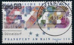 BRD BUND 1998 Nr 2000 Zentrisch Gestempelt X6C8EBA - Used Stamps