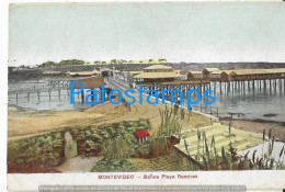 227791 URUGUAY MONTEVIDEO BAÑOS PLAYA RAMIREZ POSTAL POSTCARD - Uruguay