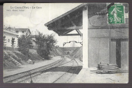 La Croix (Valmer), La Gare. Vue Inédite (A17p21) - Sainte-Maxime