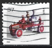 United States 2002. Scott #3629 (U) Toy Fire Truck - Gebraucht