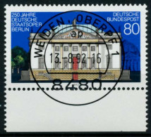 BRD 1992 Nr 1625 Zentrisch Gestempelt URA X8304D6 - Used Stamps