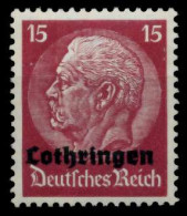 BES. 2WK LOTHRINGEN Nr 8 Postfrisch X70A4F6 - Ocupación 1938 – 45