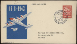 FDC 1943 AFA 282 Vignett 2 - FDC