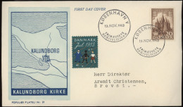 FDC 1953 AFA 348 Vignett 19 - FDC