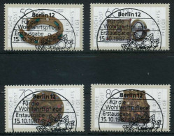 BRD 1987 Nr 1333-1336 ESST Zentrisch Gestempelt X854492 - Usados