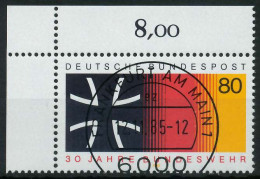 BRD BUND 1985 Nr 1266 Zentrisch Gestempelt ECKE-OLI X8547EE - Usados