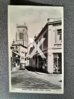 CROMER CHURCH FROM CHURCH STREET OLD R/P POSTCARD NORFOLK - Andere & Zonder Classificatie