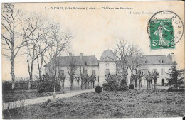 OUCHES, Près Roanne - Château De Foudras - Autres & Non Classés