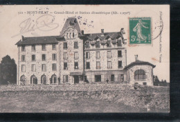 Cpa 42 Mont-Pilat Grand Hôtel Et Station Climatérique - Mont Pilat