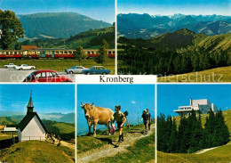 12793562 Gonten Luftseilbahn Jakobsbahn Kronberg Bergstation Bergwandern Kapelle - Altri & Non Classificati