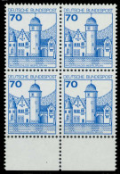 BRD DS BURGEN U. SCHLÖSSER Nr 918 Postfrisch VIERERBLOC X92BC92 - Unused Stamps